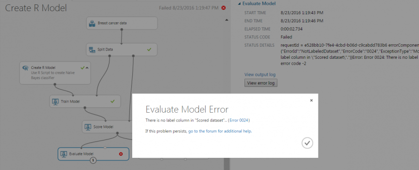 How to evaluate R models in Azure Machine Learning Studio - Nodalpoint